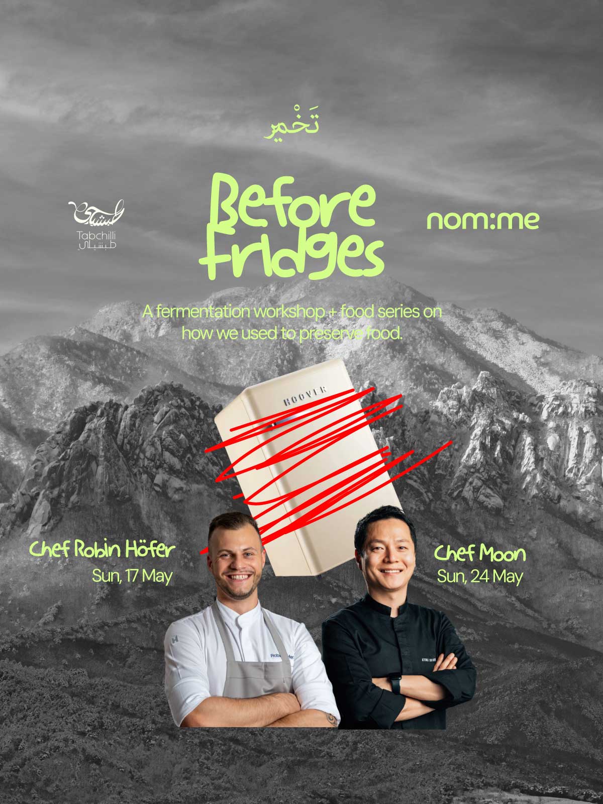 nom:me | Before Fridges: A Fermentation Workshop Series by nom:me x Tabchilli