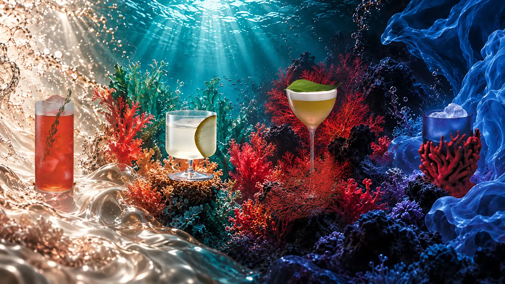 nom:me | DEPTHS: A New Cocktail Menu at Sexy Fish Dubai